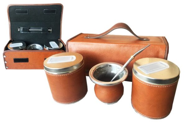 Set de mate personal habano